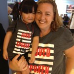 This was taken right after landing on US soil, making Olivia officially a US citizen.