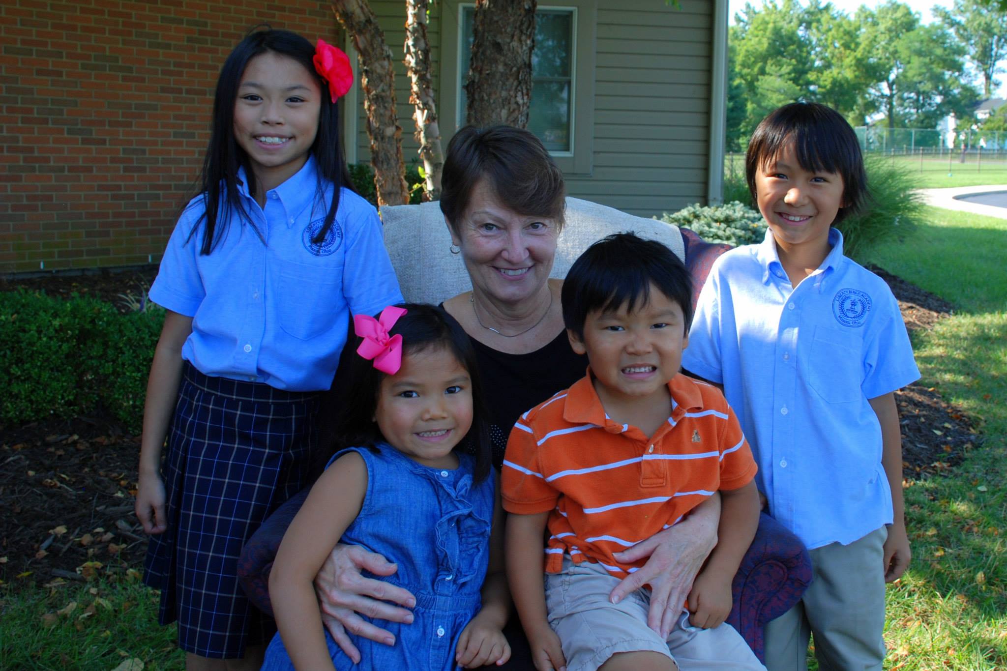 Mom and the Four Littles